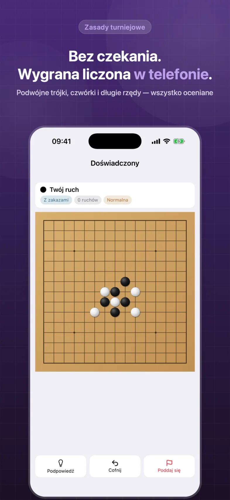 OneSolve Gomoku: partia