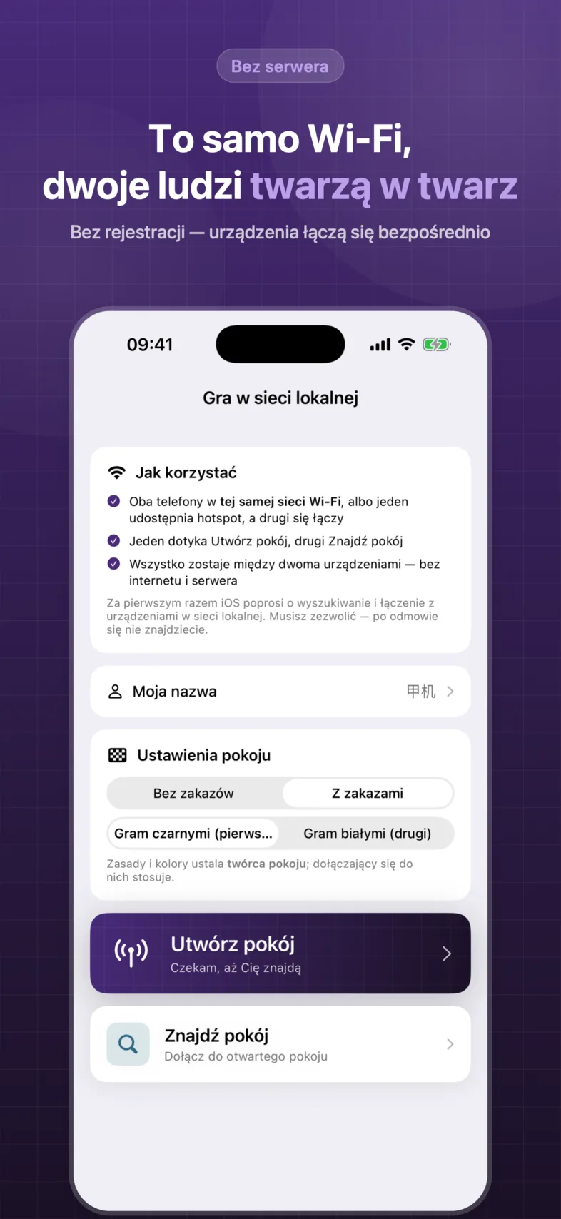 OneSolve Gomoku: gra w sieci lokalnej