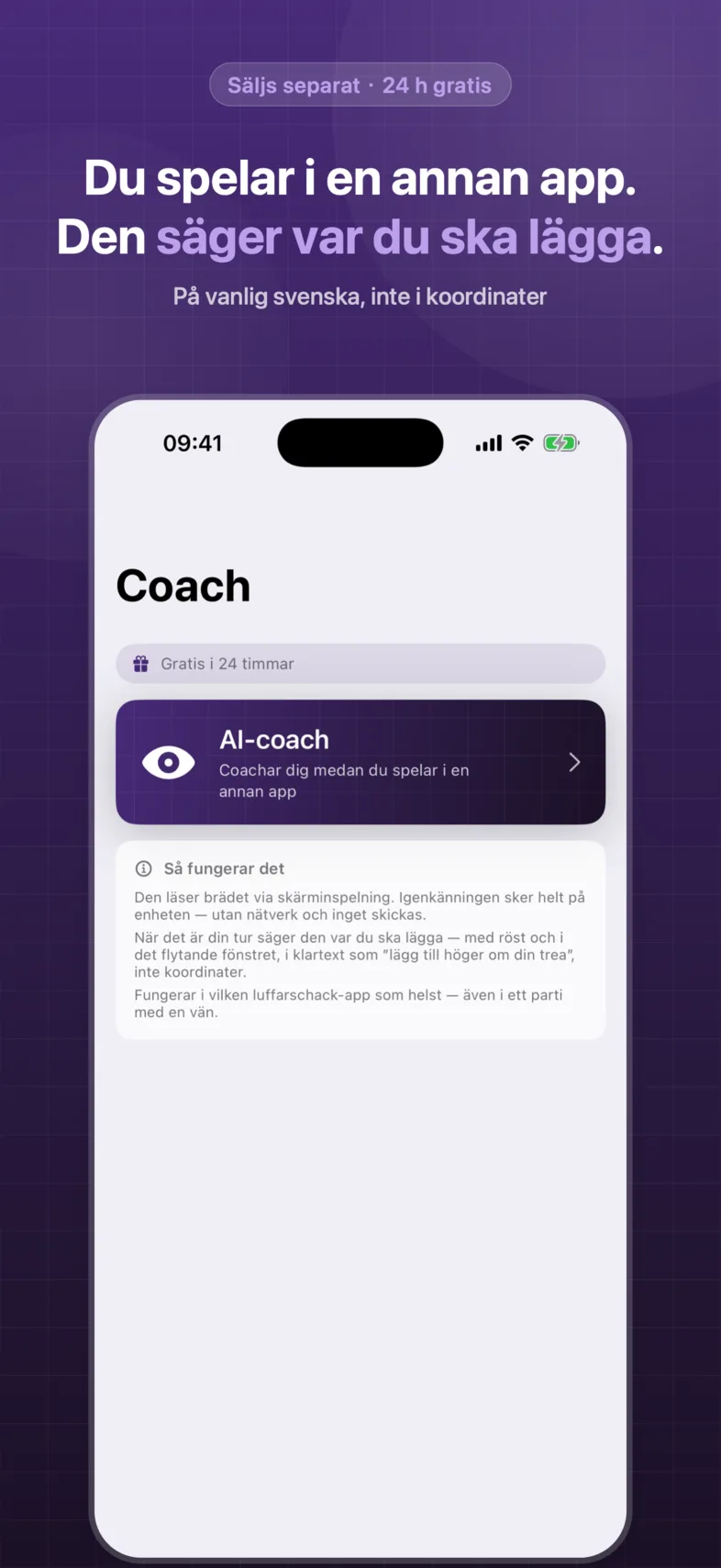 OneSolve Luffarschack: AI-coach