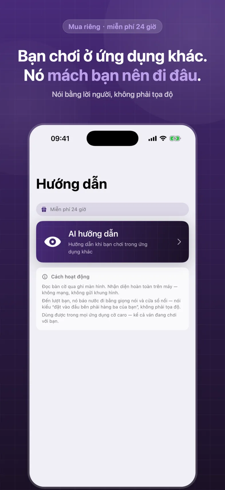 OneSolve Caro: AI hướng dẫn